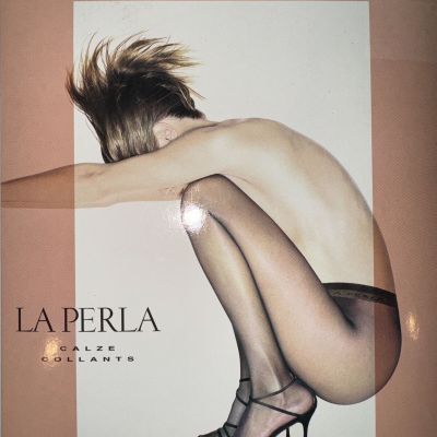 La Perla Sheer Allure 8 Tights Color: Black Size: Small 53723